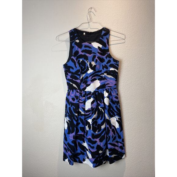 Anthropologie 4c , Fit And Flare Short Multicolor Sleeveless Dress, Size 2 - Picture 1 of 6